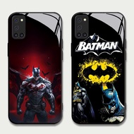 TS-19 Batman HD Glass Casing for OPPO A92 A72 A94 A52 F19 Reno 5 5F Lite Pro
