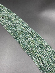3mm ลูกปัดมอสอาเกต 3.0-4.0 MM moss agate beads 3.0-4.0 MM