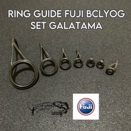 Fuji Ring Guide Set Galatama - Fuji Black Ring Guide - Marit Joran Fuji BCLYOG