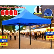 6x6 8x8 10x10 3x3m folding canopy folding tent kanopi bazar khemah ( full set) payung niaga canopy l
