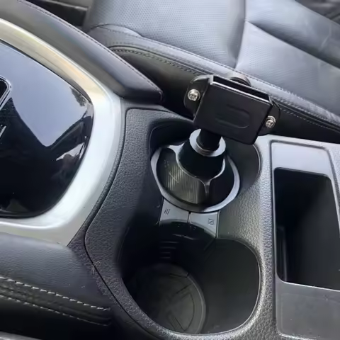 Adjustable WalkieTalkie Car Holder Cup Holder Radio Mount SpeakerMic Car Mount,Universal Adjustable 