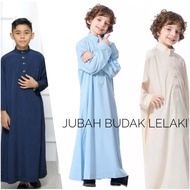 Jubah Budak Lelaki Berkolar Boys Jubah Cotton Eksklusif Jubah Imam Baju  2024 Special Offer Baju