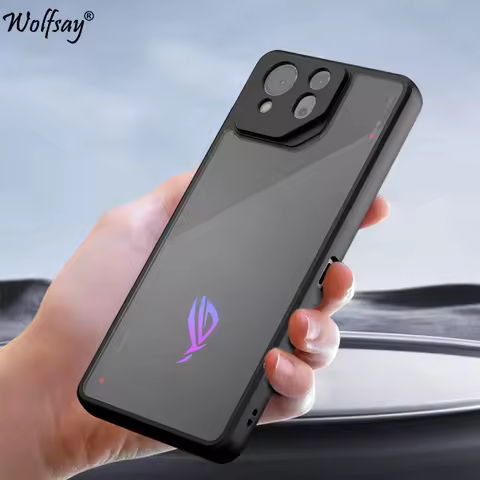 Matte Transparent Phone Case For Asus ROG Phone 8 Pro Case Matte Back Cover Asus ROG Phone 8 Pro Cas