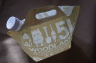 日本Woodland品牌僅53克輕量5公升大容量耐用可折疊軟水箱適用於露營及戶外旅遊活動  gawckp Japan Woodland Brand Only 53g Lightweight 5L La