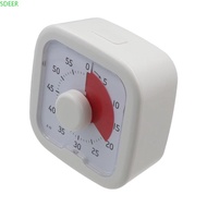 SDEER 60-Minute Visual Countdown Timer with Stand, Multi-functional Stopwatch Alarm Clock for Kitche