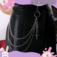 NEW GES-02 women's belt buckle y2k cross chain COS