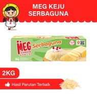 MURAH MEG CHEDDAR CHEESE Keju Olahan Serbaguna 2 Kg