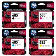 HP 685 BLACK/CYAN/MAGENTA/YELLOW INK CARTRIDGE