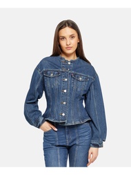 เสื้อแจ็คเก็ตยีนส์ Levis® Womens Sculpted Trucker Jacket