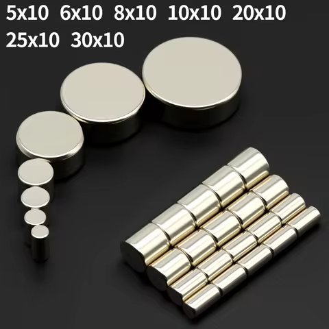 Round Super Strong Magnet Powerful Neodymium Magnets N35 NdfeB Permanent Magnetic imanes Refrigerato