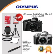Camera Olympus OM-D E-M10 Mark III Kit 14-42MM - OMD EM10 MARK 3