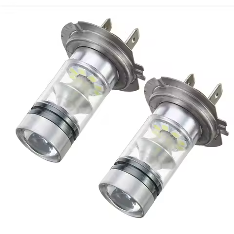 2PCSLED Headlight Bulb White For Honda CBR600RR 03-16 CBR1000RR 04-17 Goldwing 1800 GL1800 01-16 CBR