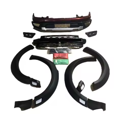 Newest Truck Car Parts 2022+T9 Ranger Modified Body Kit Grille Front Bumper LED Wheel Fender Flares