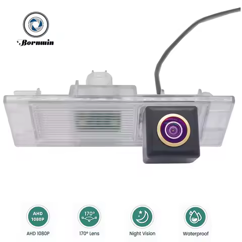 Bornwin Vehicle Rear View Camera For BMW 6 1 Series F20 F21 M6 E63 E64 F06 Mini Cooper R55 Clubman B
