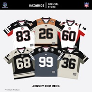 KAZAKIDS | Boys and Girls Jerseys 2-10 Years Old Streetwear Character Number Shirts - HNF SERIES 5 b