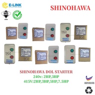 SHINOHAWA DOL Motor Starter 240V~415V / 2HP / 3HP / 5HP / 7.5HP