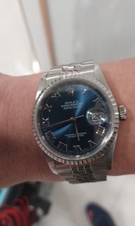 Rolex 16220 datejust watch only .淨錶 36mm  羅馬字