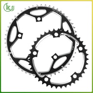 [Wishshopeelxl] Road Bike Chainring Chainring Aluminum Alloy 130BCD Bike Supplies Black