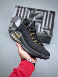 Nike LeBron 15 Low White Metallic Silver"