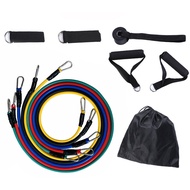 Multi-purpose five-color gym band set, supports gym goers and bodybuilding