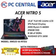 Acer Nitro 5 (AN515-44-R7ZU) R7ZU | AMD Ryzen 5 4600H | GTX 1650 |  8gb RAM |  256gb SSD (PC Central)