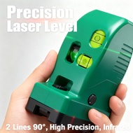 Laser Level Precision High Bubble Vertical Line Professional Level Line Horizontal Infrared 2 Degree