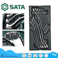 SATA 09905 10PC DOUBLE BOX END WRENCH METRIC