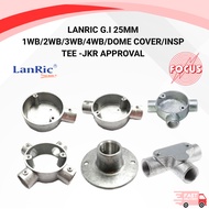 LANRIC G.I 25MM 1WB/2WB/3WB/4WB/DOME COVER/INSP TEE -JKR APPROVAL