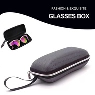 Gray Glasses Case Zipper Sunglasses Protective Box Spectacle Case Sun Glasses Case Sunshades Case Sp