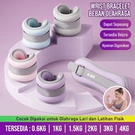 SET 2 PCS Ankle Wrist Bracelet Weight Sandbag | 0.6 kg 1kg/ 1.5 kg/ 2kg/ 3 kg/ 4 kg Hand and Foot We
