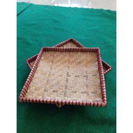45x45 Square Tampah Bamboo Tray