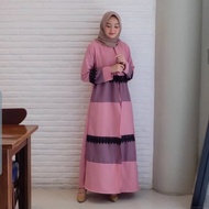 REINN DRESS Baju Gamis Wanita Terbaru 2020 Dress Wanita Elegant Trendy