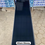 plafon PVC hitam polos glosy Hoda