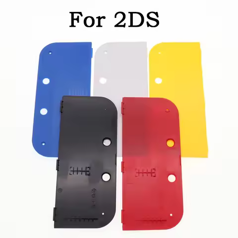1pcs Replacement Back Cover For 2DS Housing Shell Rear cover Battery Cover For 2DS Game Console Batt
