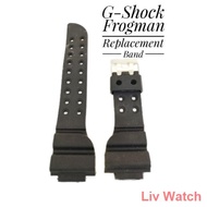 sinobi watch ✖﹉❦Fit G-Shock Frogman DW8200 Replacement Watch Band. PU Quality. Free Spring Bar.