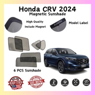 Ideally Honda CRV 2024-2025 Epic Magnetic Sunshade  (6pcs)