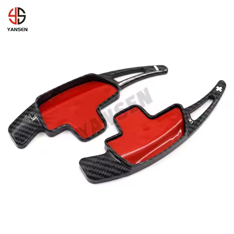 Carbon Fiber Steering Wheel Paddle Shifter Gear Shift Extension For Mercedes-Benz A Class W177 sedan