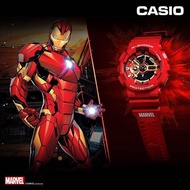 CASIO Iron Man Watch for Kids CASIO Rubber Watch for Men Digital Red Marvel Watch for Kids Analog