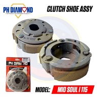 Clutch Shoe Assembly for Yamaha Mio Soul I 115, Motorcycle Clutch Shoe Assy  Mio Soul I 115 Heavy Du