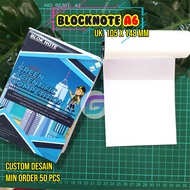 CUSTOM BLOCKNOTE, BLOCK NOTE A5, A6Notes, A6 NOTEBOOK Size. A5 A6 NOTE CUSTOM MAREV CREATIVE/