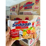 [ 1 box ] Chef Devina Fried Noodles, 40 pcs / Chef Devina Style Sedaap Noodles