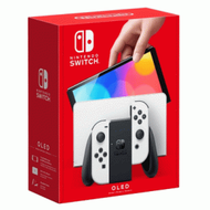 任天堂 - Nintendo Switch 遊戲主機-OLED款式-白色 (香港行貨)