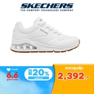 Skechers สเก็ตเชอร์ส รองเท้าผู้หญิง Women SKECHERS Street Uno 2 Shoes - 155543-WHT Air-Cooled Memory Foam