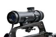 越戰版 手提把用 4倍 狙擊鏡 ( 內紅點紅外線外紅點定標器紅雷射倍鏡狙擊鏡瞄具射擊 AR M16 M4 XM177