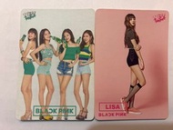Blackpink yes card kpop (Lisa 單人&全團）