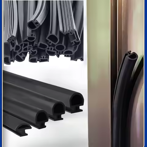 1/2/3/5M Bridge Aluminum Alloy Door And Window Silicon Sealing Strip Soundproof Dust-Proof Card Slot