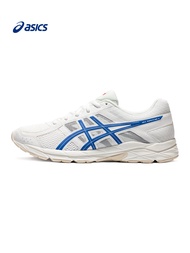 ASICS GEL-CONTEND 4 Blue Cushion Breathable Sneakers Men's Marathon Running Shoes T8D4Q-119
