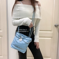 ෆ Chanel 22bag mini垃圾袋 奶油藍