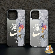 Compatible for iPhone 15 14 13 12 11 Pro Max X Xr Xs Max 7 8 Plus Advanced Creative Cool Trendy Graffiti Phone Case Lens Protector Anti Falling Soft Protective Cover