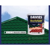 Davies Roofshield DV-50-33 Baguio Green 4L Acrylic Gloss Roof Paint